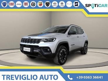 SPOTICAR Jeep Compass 1.3 Turbo T4 240 Cv Phev At6 4xe Trailhawk Usata - Suv Ibrido Grigio - Fara Gera Dadda - 1202388566_1