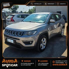 SPOTICAR Jeep Compass 1.6 Multijet Ii 2wd Longitude Usata - Suv Diesel Grigio - Sassari - 502413892_1