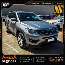 SPOTICAR Jeep Compass 1.6 Multijet Ii 2wd Longitude Usata - Suv Diesel Grigio - Sassari - 502413892_3