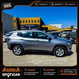 SPOTICAR Jeep Compass 1.6 Multijet Ii 2wd Longitude Usata - Suv Diesel Grigio - Sassari - 502413892_4