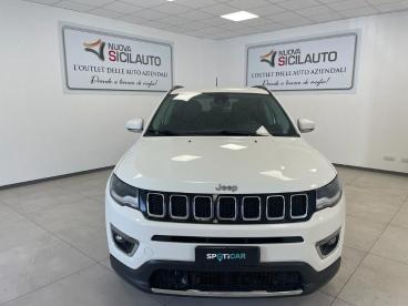 SPOTICAR Jeep Compass Ii 2017 2.0 Mjt Limited 4wd 140cv Auto My19 Usata - Suv Diesel Bianco - Carini - 502414632_1