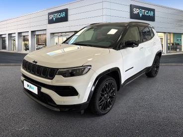 SPOTICAR Jeep Compass 1.3 T4 Phev 240cv S 4xe Auto Usata - Suv Ibrido Plug-in Bianco - Roma - 1202432515_1