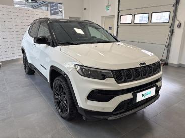 SPOTICAR Jeep Compass 1.3 T4 Phev 240cv S 4xe Auto Usata - Suv Ibrido Plug-in Bianco - Roma - 1202432515_3