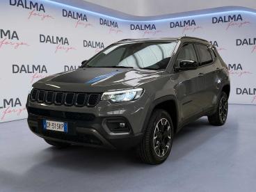 SPOTICAR Jeep Compass 1.3 Turbo T4 Phev Trailhawk 4xe Auto Usata - Suv Ibrido Grigio - Solaro - 1202437836_1