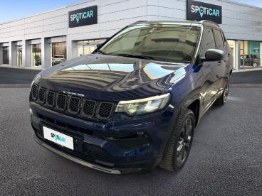 SPOTICAR Jeep Compass 1.3 T4 Phev 190cv 80 Annivers. 4xe Auto Usata - Suv Ibrido Plug-in Blu - Roma - 1202488258_1