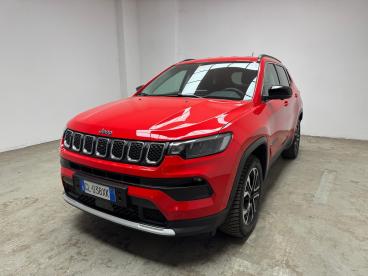 SPOTICAR Jeep Compass Phev Ii 2021 1.3 Turbo T4 Phev Limited 4xe Auto Usata - Suv Ibrido Plug-in Rosso - Biella - 502450788_5