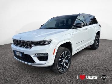 SPOTICAR Jeep Cherokee Grand Cherokee V 2.0 Atx Phev Summit Reserve 4xe Auto Usata - Suv Ibrido Bianco - Roma - 502397515_1