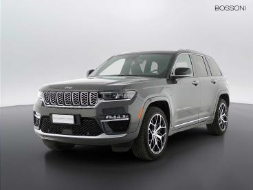 SPOTICAR Jeep Cherokee Grand Cherokee 2.0 Atx Phev Summit Reserve 4xe Auto Usata - Suv Ibrido Grigio - Brescia - 1202456620_1