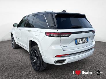 SPOTICAR Jeep Cherokee Grand Cherokee V 2.0 Atx Phev Summit Reserve 4xe Auto Usata - Suv Ibrido Bianco - Roma - 502473737_4