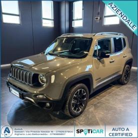 SPOTICAR Jeep Renegade 1.3 T4 240cv Phev 4xe At6 Upland Cross Usata - Suv Ibrido Plug-in Grigio - Sassari - 502391104_1