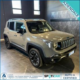 SPOTICAR Jeep Renegade 1.3 T4 240cv Phev 4xe At6 Upland Cross Usata - Suv Ibrido Plug-in Grigio - Sassari - 502391104_3