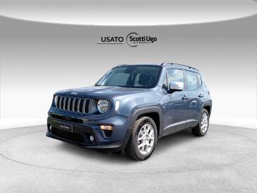 SPOTICAR Jeep Renegade 2019 1.6 Mjt Limited 2wd 130cv Usata - Suv Diesel Blu - Siena - 502420172_1