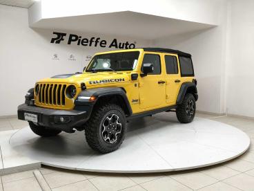 SPOTICAR Jeep Wrangler Unlimited 2.0 Phev Atx 4xe Rubicon Usata - Suv Ibrido Giallo - Teramo - 1202241377_1