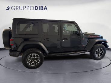 SPOTICAR Jeep Wrangler Iv 2024 Unlimited Unlimited 2.0 Turbo Rubicon Auto Usata - Suv Benzina Nero - Pesaro - 502386804_4