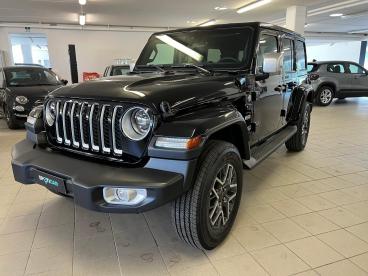 SPOTICAR Jeep Wrangler Unlimited 2.0 Phev Atx 4xe Sahara Usata - Suv Ibrido Nero - Arezzo - 602393956_3