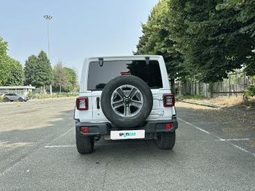SPOTICAR Jeep Wrangler 2.2 Multijet Ii Unlimit. Sahara Auto 4wd Usata - Suv Diesel Bianco - Torino - 1202395922_5
