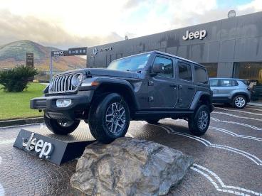 SPOTICAR Jeep Wrangler Unlimited 2.0 Turbo Sahara Usata - Suv Benzina Grigio - Paolisi - 602401081_4