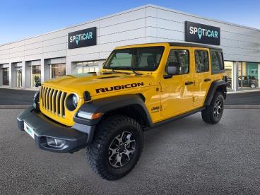 SPOTICAR Jeep Wrangler 2.0t Unlimited Rubicon Auto 4wd Usata - Suv Benzina Giallo - Napoli - 1202407234_1