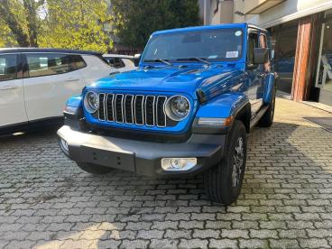 SPOTICAR Jeep Wrangler Unlimited 2.0 Turbo Sahara Usata - Suv Benzina Blu - Milano - 502411374_1