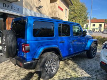 SPOTICAR Jeep Wrangler Unlimited 2.0 Turbo Sahara Usata - Suv Benzina Blu - Milano - 502411374_5