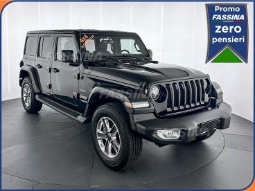 SPOTICAR Jeep Wrangler 2.0 Turbo Sahara Usata - Suv Benzina Nero - Milano - 502421198_1
