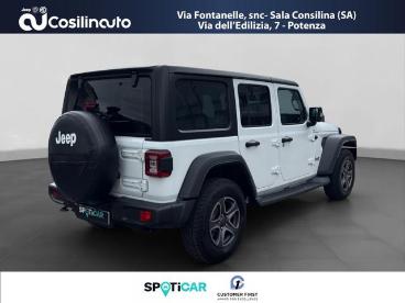 SPOTICAR Jeep Wrangler Unlimited 2.2 Mjt Ii 200cv Sport Usata - Suv Diesel Bianco - Sala Consilina - 602428043_5