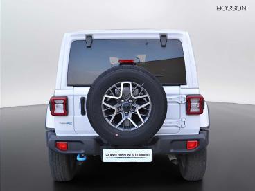 SPOTICAR Jeep Wrangler Unlimited 2.0 Atx Phev Sahara 4xe Auto Usata - Suv Ibrido Bianco - Brescia - 1202428307_4