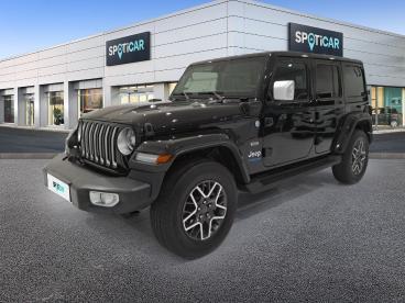 SPOTICAR Jeep Wrangler 2.0 Phev 380cv Unlimited Sahara Auto 4wd Usata - Suv Ibrido Grigio - Napoli - 1202433708_1
