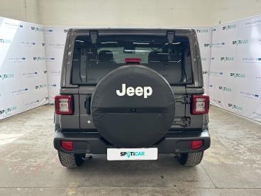 SPOTICAR Jeep Wrangler 2.0t Sahara Auto 4wd Usata - Suv Benzina Grigio - Roma - 1202435135_5