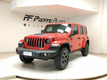 SPOTICAR Jeep Wrangler Unlimited 2.0 Phev Atx 4xe Rubicon Usata - Suv Ibrido Rosso - Teramo - 1202455025_1