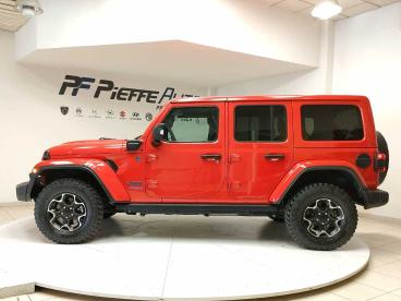 SPOTICAR Jeep Wrangler Unlimited 2.0 Phev Atx 4xe Rubicon Usata - Suv Ibrido Rosso - Teramo - 1202455025_2