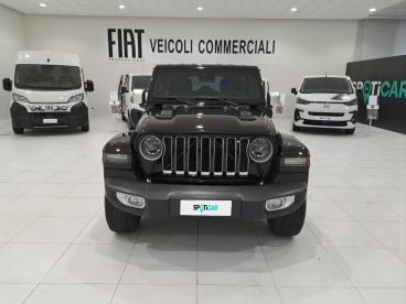 SPOTICAR Jeep Wrangler 2.0 Phev 380cv Unlimited Sahara Auto 4wd Usata - Suv Ibrido Grigio - Napoli - 1202465800_2