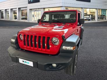 SPOTICAR Jeep Wrangler 2.2 Multijet Ii Sport Auto 4wd Usata - Suv Diesel Rosso - Roma - 1202485640_1