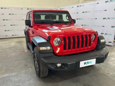 SPOTICAR Jeep Wrangler 2.2 Multijet Ii Sport Auto 4wd Usata - Suv Diesel Rosso - Roma - 1202485640_3