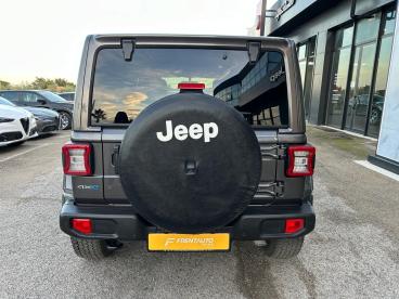 SPOTICAR Jeep Wrangler Phev Unlimited 2.0 Phev Atx 4xe Sahara Usata - Suv Ibrido Grigio - Mozzagrogna - 502447430_4