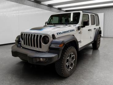 SPOTICAR Jeep Wrangler Phev Unlimited 2.0 Atx Phev Rubicon 4xe Auto Usata - Suv Ibrido Bianco - Cuneo - 502459722_1