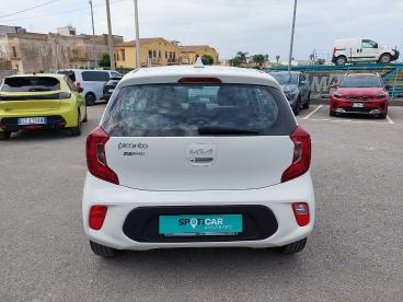 SPOTICAR Kia Picanto 1.0 12v 5 Porte Style Tt Usata - City Car Benzina Bianco - Trapani - 1202377627_4