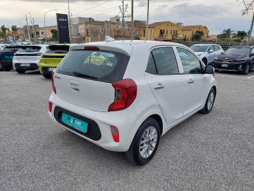 SPOTICAR Kia Picanto 1.0 12v 5 Porte Style Tt Usata - City Car Benzina Bianco - Trapani - 1202418487_5