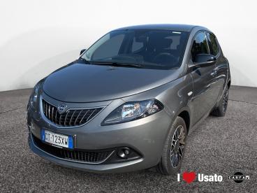 LANCIA CERTIFIED Lancia Ypsilon Iii 2021 1.0 Firefly Hybrid Platino S And S 70cv Usata - City Car Ibrido Grigio - Roma - 2370586_1