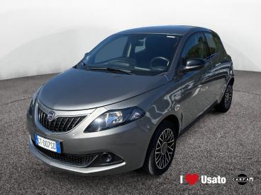 LANCIA CERTIFIED Lancia Ypsilon Iii 2021 1.0 Firefly Hybrid Platino S And S 70cv Usata - City Car Ibrido Grigio - Roma - 2374934_1