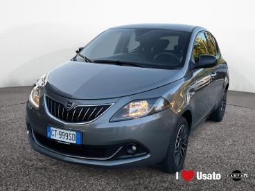 LANCIA CERTIFIED Lancia Ypsilon Iii 2021 1.0 Firefly Hybrid Platino S And S 70cv Usata - City Car Ibrido Grigio - Roma - 2377920_1