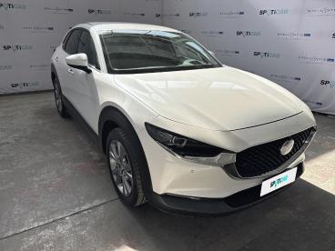 SPOTICAR Mazda Cx-30 2.0l Skyactiv-g 150cv M Hybrid Exceed Usata - Suv Ibrido Bianco - Roma - 1202479637_3