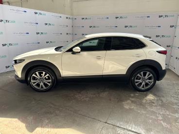 SPOTICAR Mazda Cx-30 2.0l Skyactiv-g 150cv M Hybrid Exceed Usata - Suv Ibrido Bianco - Roma - 1202479637_4