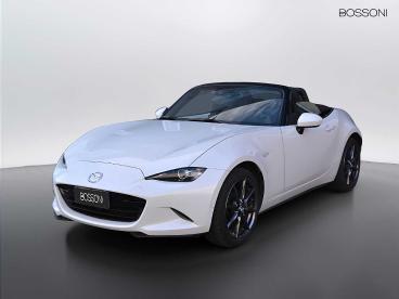 SPOTICAR Mazda Mx5 Soft Top 2.0 Skyactiv-g 184cv Sport Tetto Brown I- Usata -  Benzina Bianco - Brescia - 1202430456_1