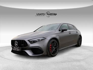 SPOTICAR Mercedes Classe A Classe A - W177 2023 A Amg 45 S Amg Line Premium R Usata - City Car Benzina Grigio - Siena - 502444923_1