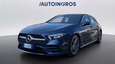 SPOTICAR Mercedes Classe A Classe A - W177 2018 A 180 D Premium Auto Usata - City Car Diesel Blu - Torino - 502447939_1