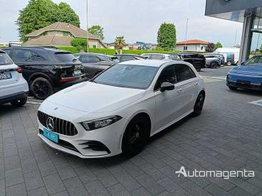 SPOTICAR Mercedes Classe A W177 180d Automatica Premium Usato Garantito Usata - City Car Diesel Bianco - Magenta - 1202458437_3
