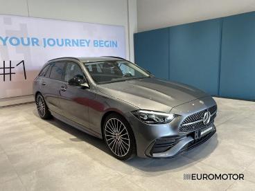 SPOTICAR Mercedes Classe C D Mhev Amg Line Premium Plus Auto Usata - Station Wagon Ibrido Grigio - Modugno - 1202330630_3
