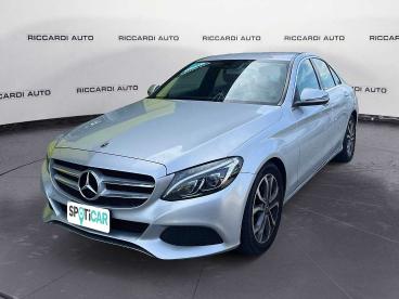 SPOTICAR Mercedes Classe C (w/s205) C 180 D Auto Sport Usata - Berlina Diesel Argento - Magenta - 1202340199_1