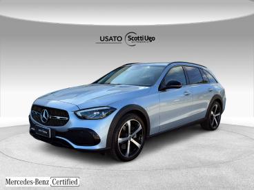 SPOTICAR Mercedes Classe C Classe C - S/w 206 C Sw All-terrain 220 D Mhev Pre Usata - Station Wagon Ibrido Argento - Siena - 502357470_1